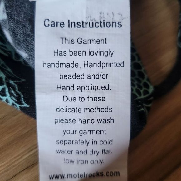 Motel Rocks Ardilla Bodycon Ruched Sides Raceback Mini Dress- Dragon Floral Mint - Picture 12 of 12